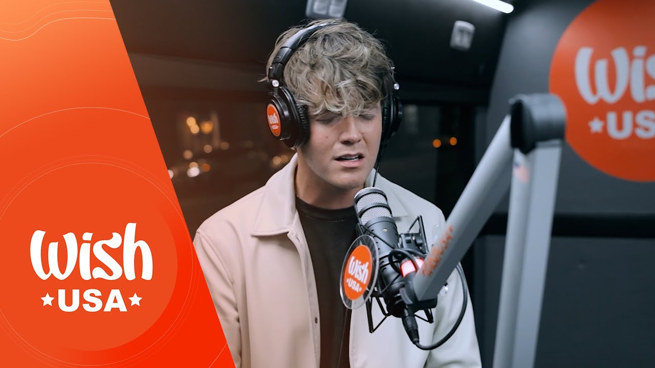 Jamie Miller performs "Here's Your Perfect" LIVE on the Wish USA Bus background