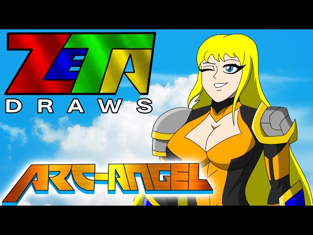 Zeta Draws: Arc-Angel poster — similar to I made music with ISHOWSPEED