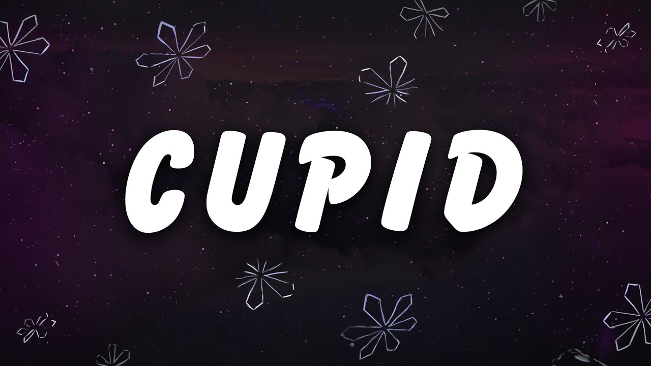 FIFTY FIFTY - Cupid (sped up) Twin Version (Lyrics) "I'm feeling lonely" background