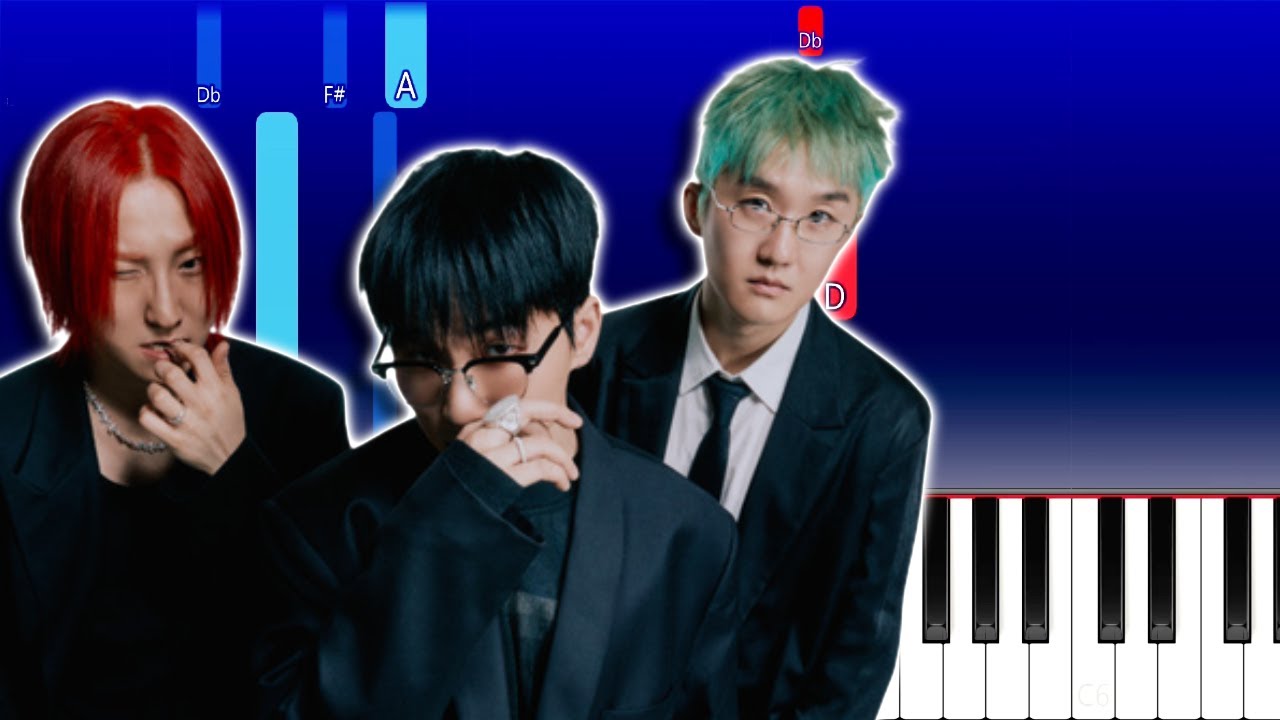 wave to earth - seasons (Piano Tutorial) background