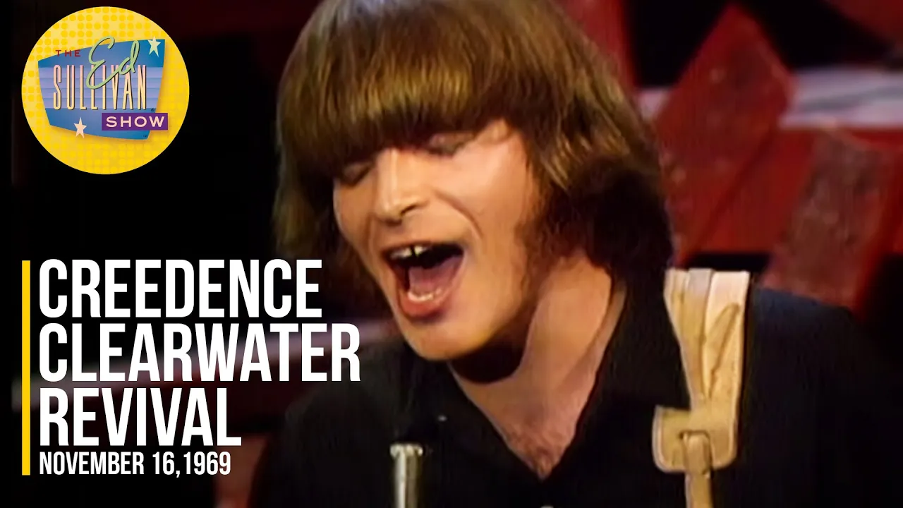 Creedence Clearwater Revival "Down On The Corner" on The Ed Sullivan Show