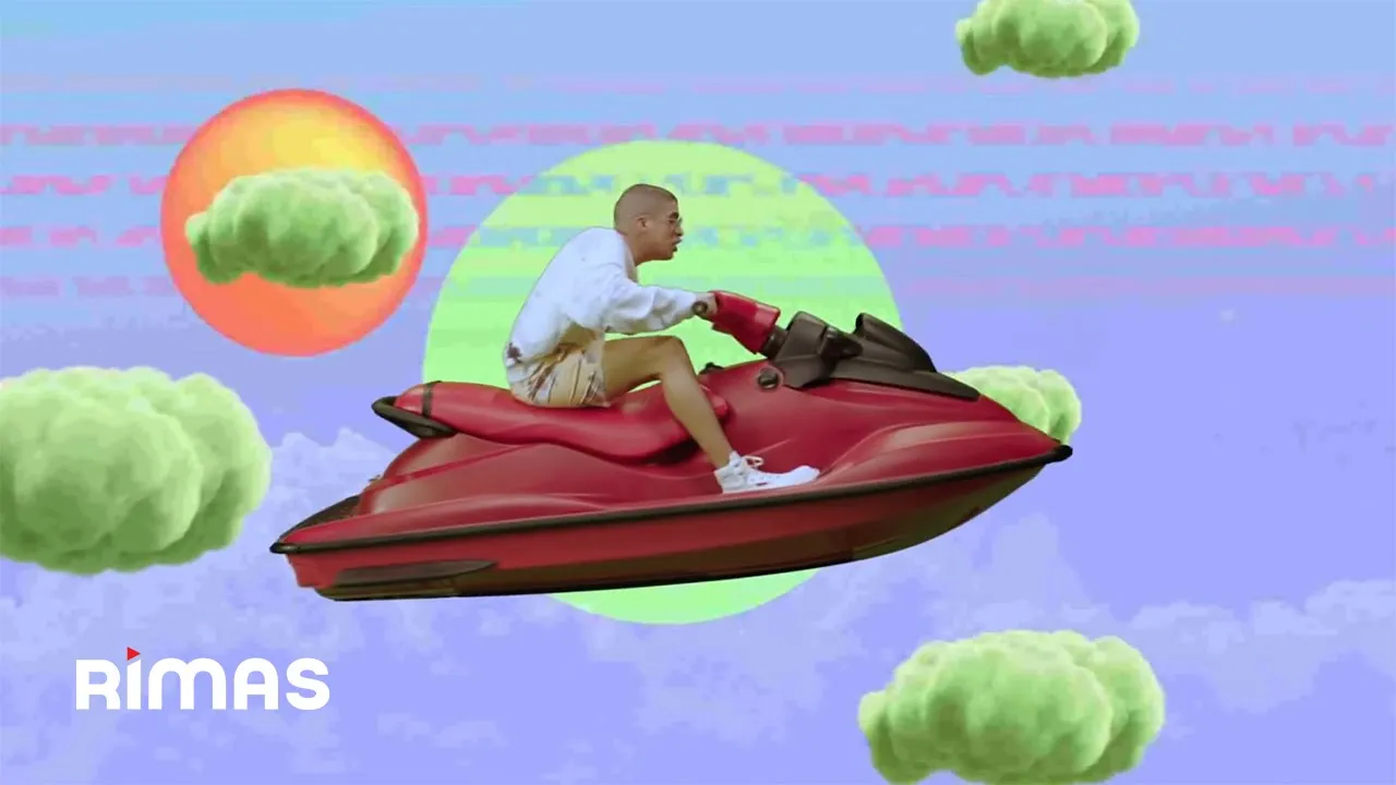 BAD BUNNY FT. DIPLO - 200 MPH | X100PRE (Video Oficial) background