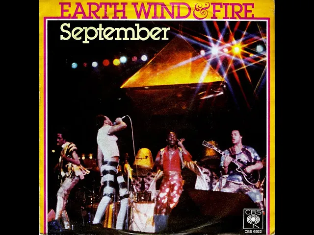 Earth, Wind & Fire ~ September 1978 Disco Purrfection Version background