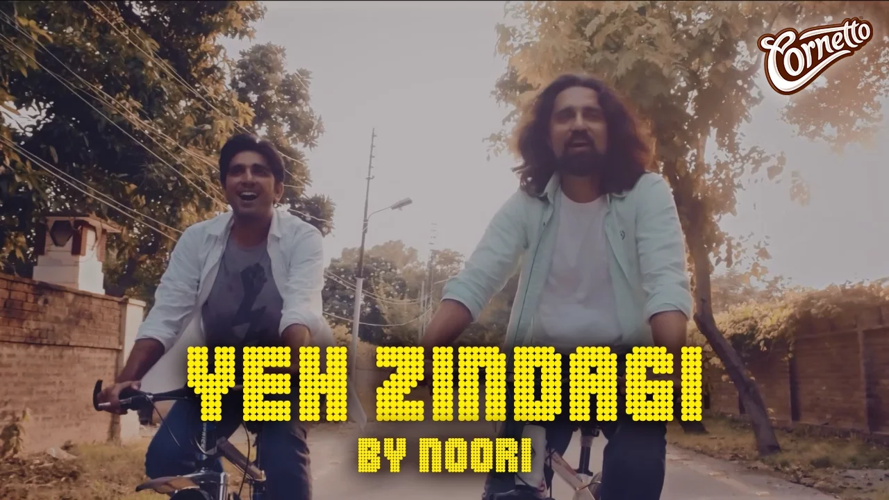 Cornetto Pop Rock - Ye Zindagi by Noori background