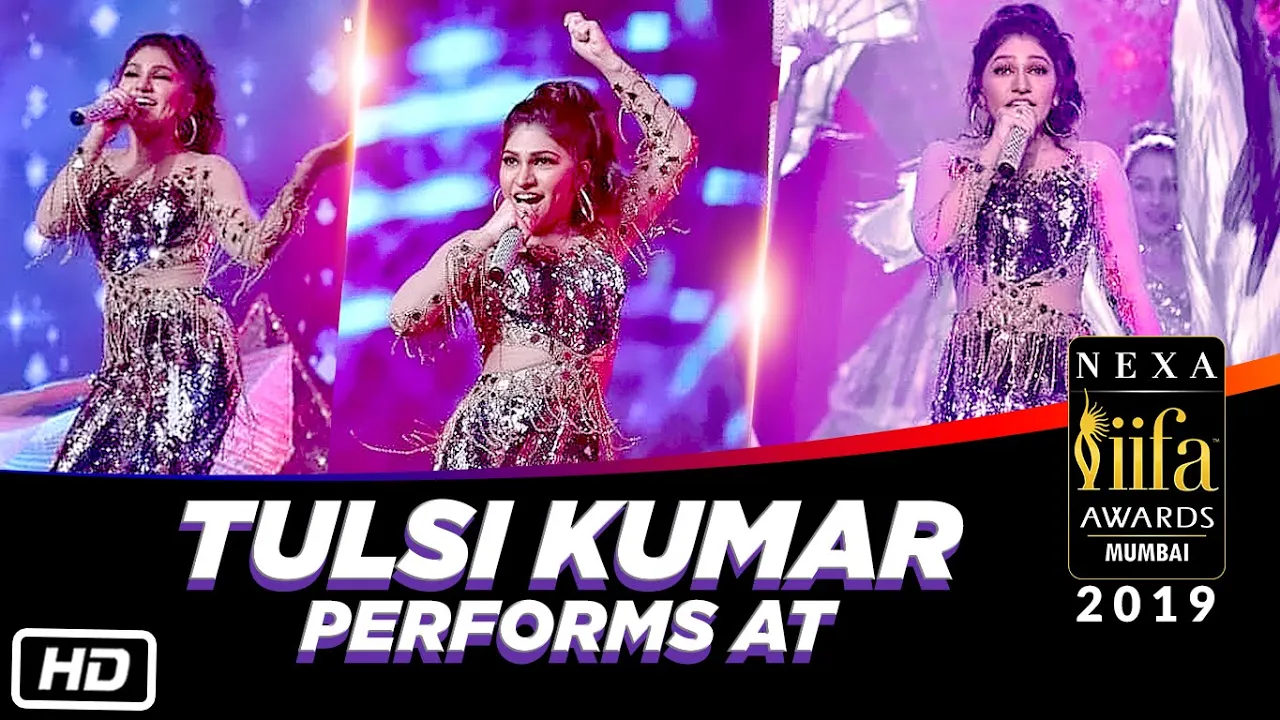 Tulsi Kumar Performs at IIFA Awards 2019 background