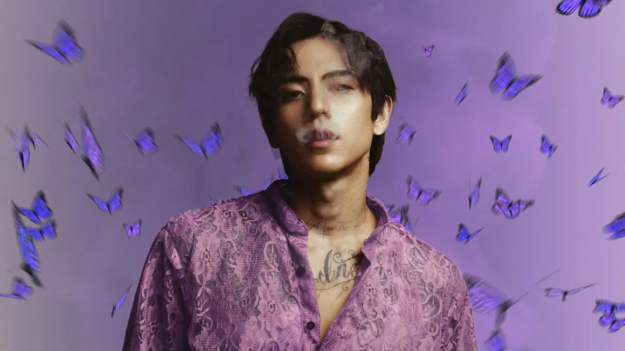DPR IAN - Violet Crazy (Official Visualizer) | Dear Insanity... background