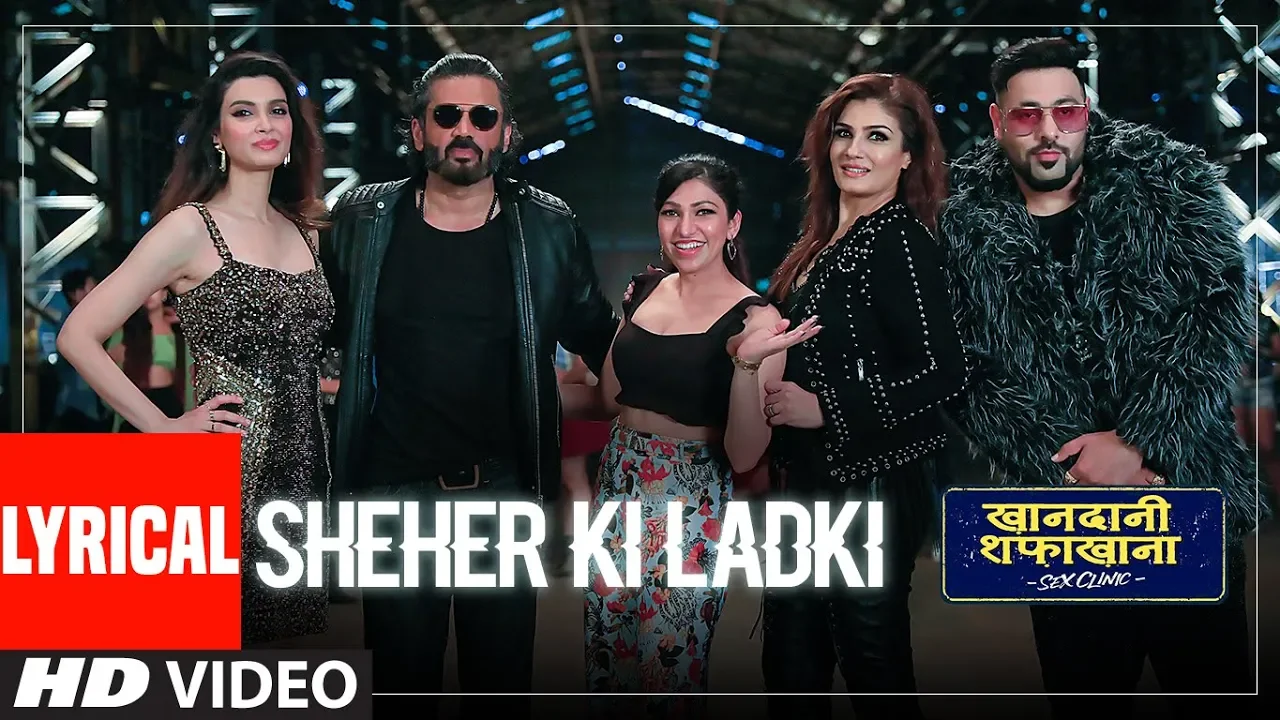 LYRICAL: Sheher Ki Ladki | Khandaani Shafakhana | Tanishk Bagchi, Badshah, Tulsi Kumar, Diana Penty background