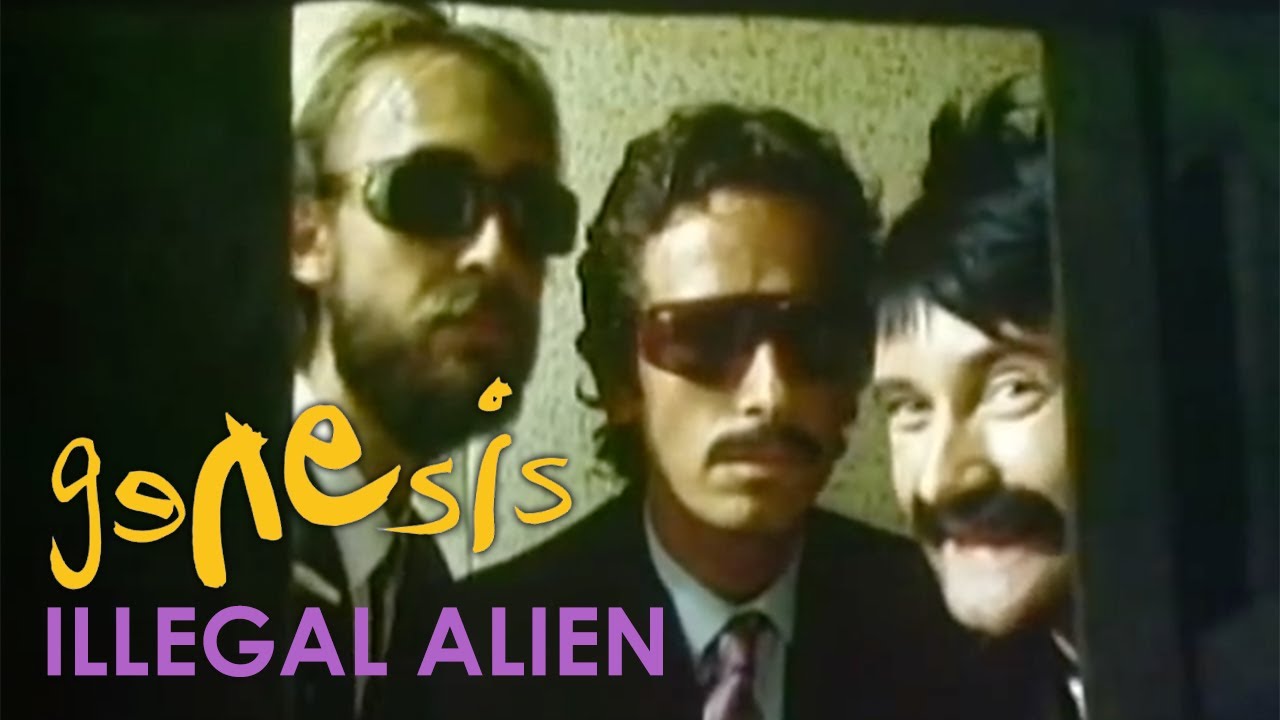 Genesis - Illegal Alien (Official Music Video) background