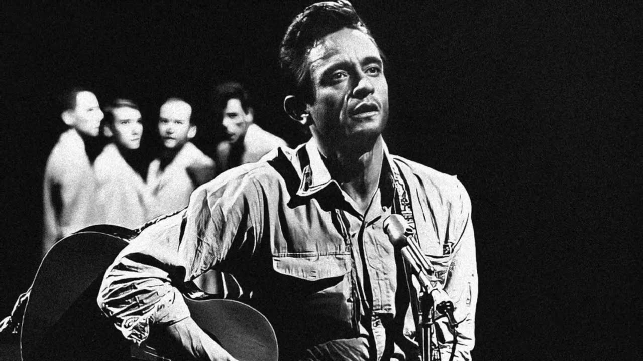 The sound of Silence -The Ghost of Johnny Cash #johnnycash #SoundOfSilence #Disturbed background