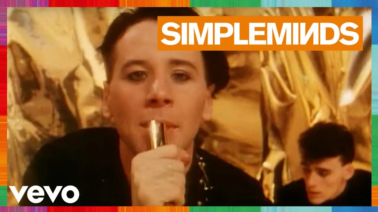 Simple Minds - Glittering Prize background