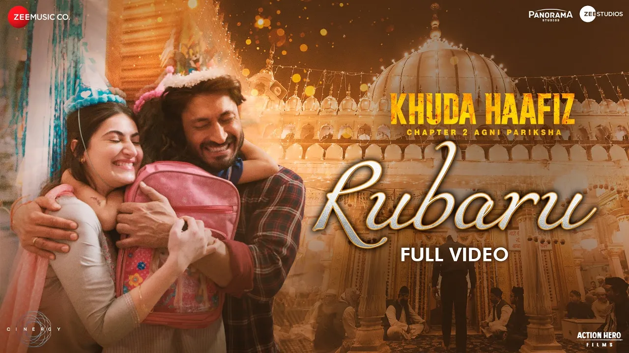 Rubaru - Full Video | Khuda Haafiz 2 | Vidyut J, Shivaleeka O | Vishal Mishra, Asees Kaur, Manoj M backdrop