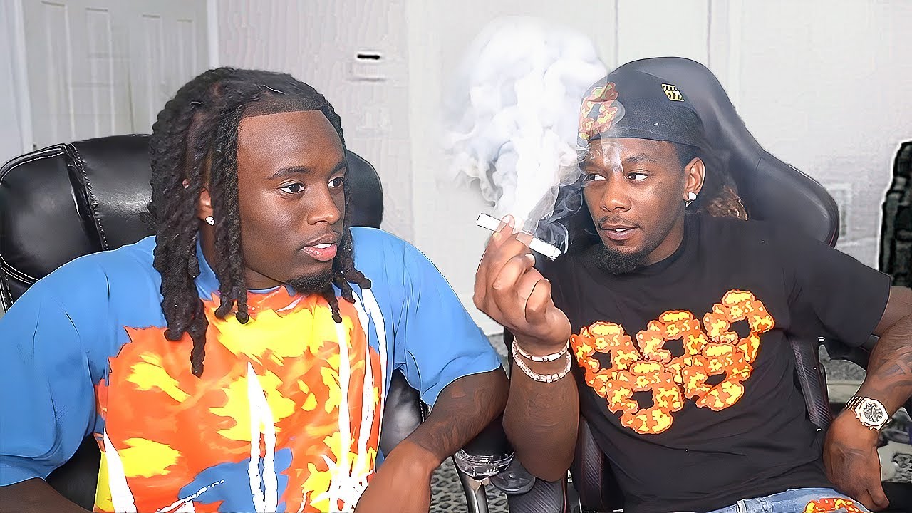 Offset Comes On Kai Cenat's Stream! poster — similar to Tyga - XXX ft. Offset, 6ix9ine & 21 Savage (Music Video)