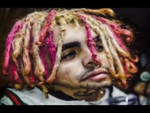 LIL PUMP IS GOD backdrop
