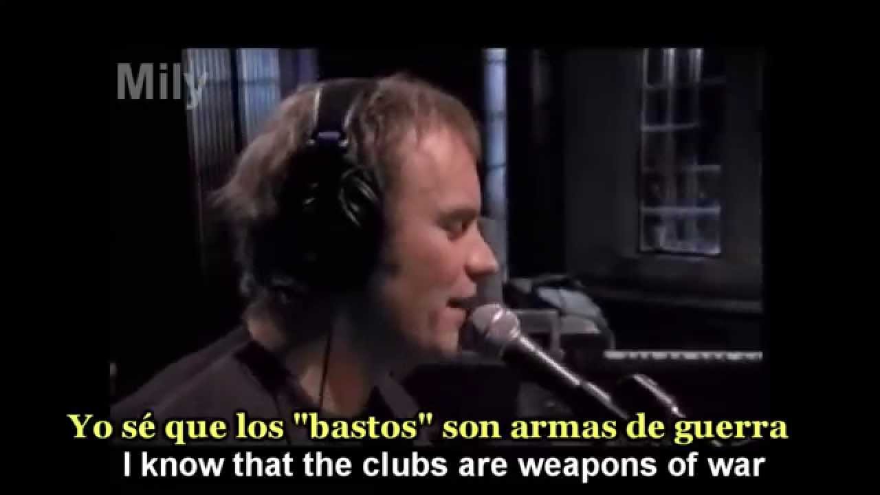 Sting - Shape of My Heart Subtitulado Español Ingles background