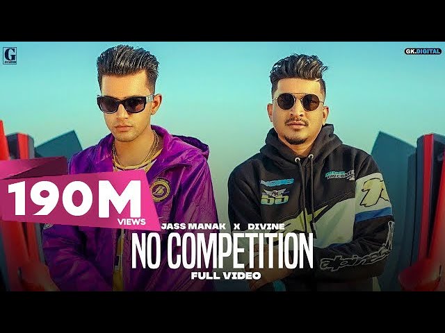 No Competition : Jass Manak Ft DIVINE (Full Video) Satti Dhillon | GK DIGITAL | Geet MP3