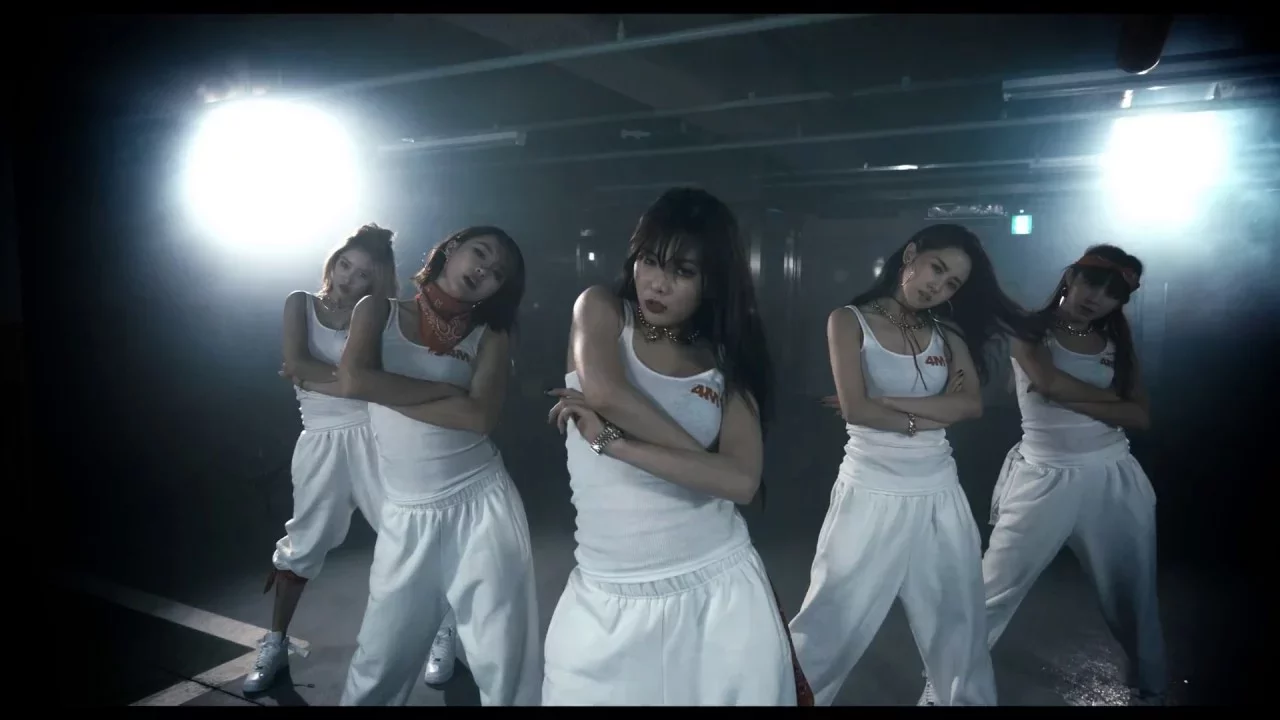 포미닛(4MINUTE) - 싫어(Hate) (Choreography Practice Video) background
