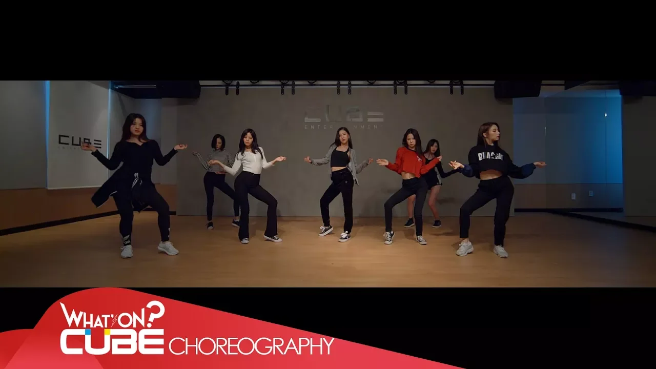 CLC(씨엘씨) - 'BLACK DRESS' (Choreography Practice Video)