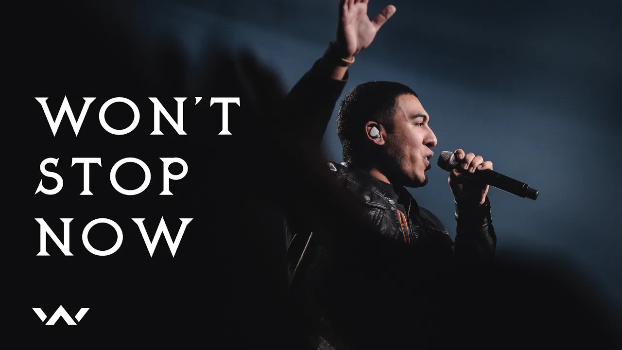 Won't Stop Now | Live | Elevation Worship background