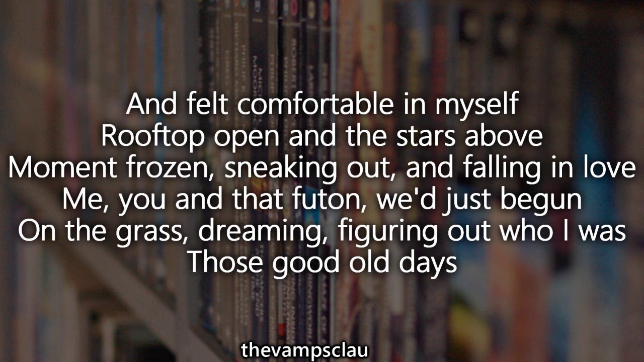 Macklemore feat. Kesha - Good Old Days (Lyrics) backdrop