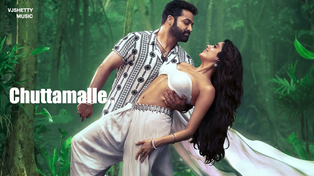 Chuttamalle | Devara Second Single | NTR | Janhvi Kapoor | Anirudh Ravichander | Shilpa Rao