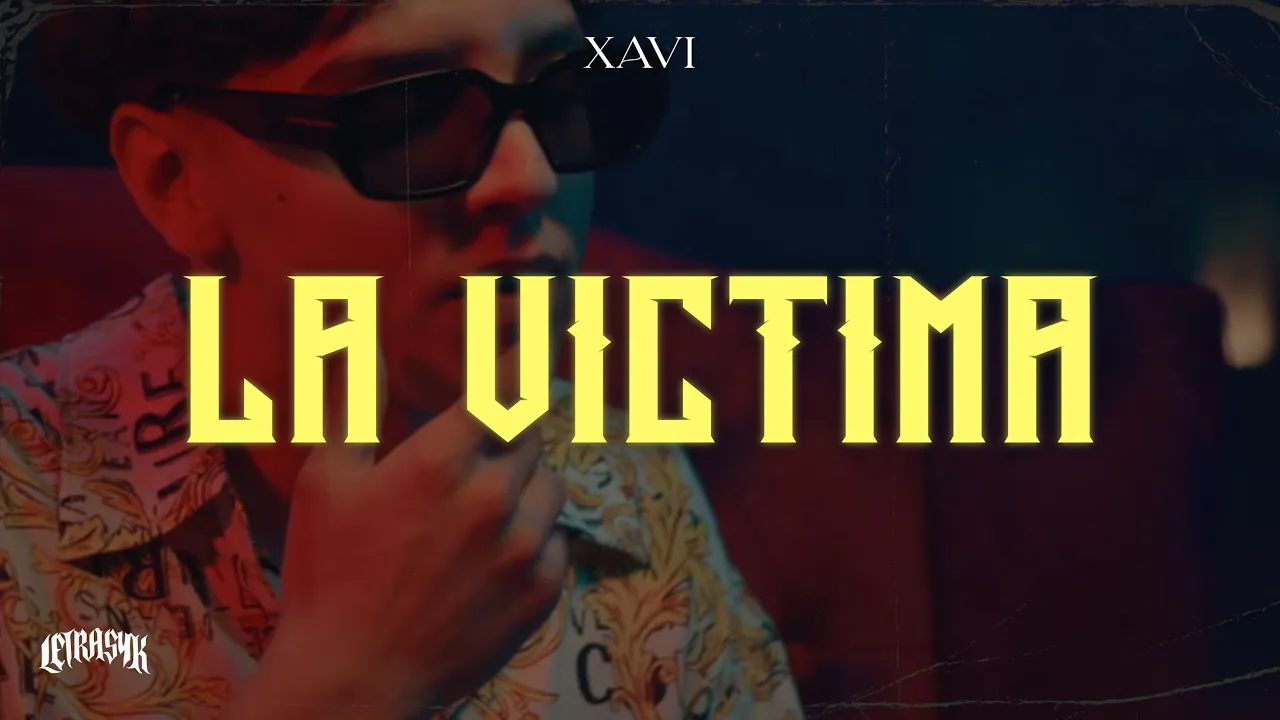 XAVI - La Victima background