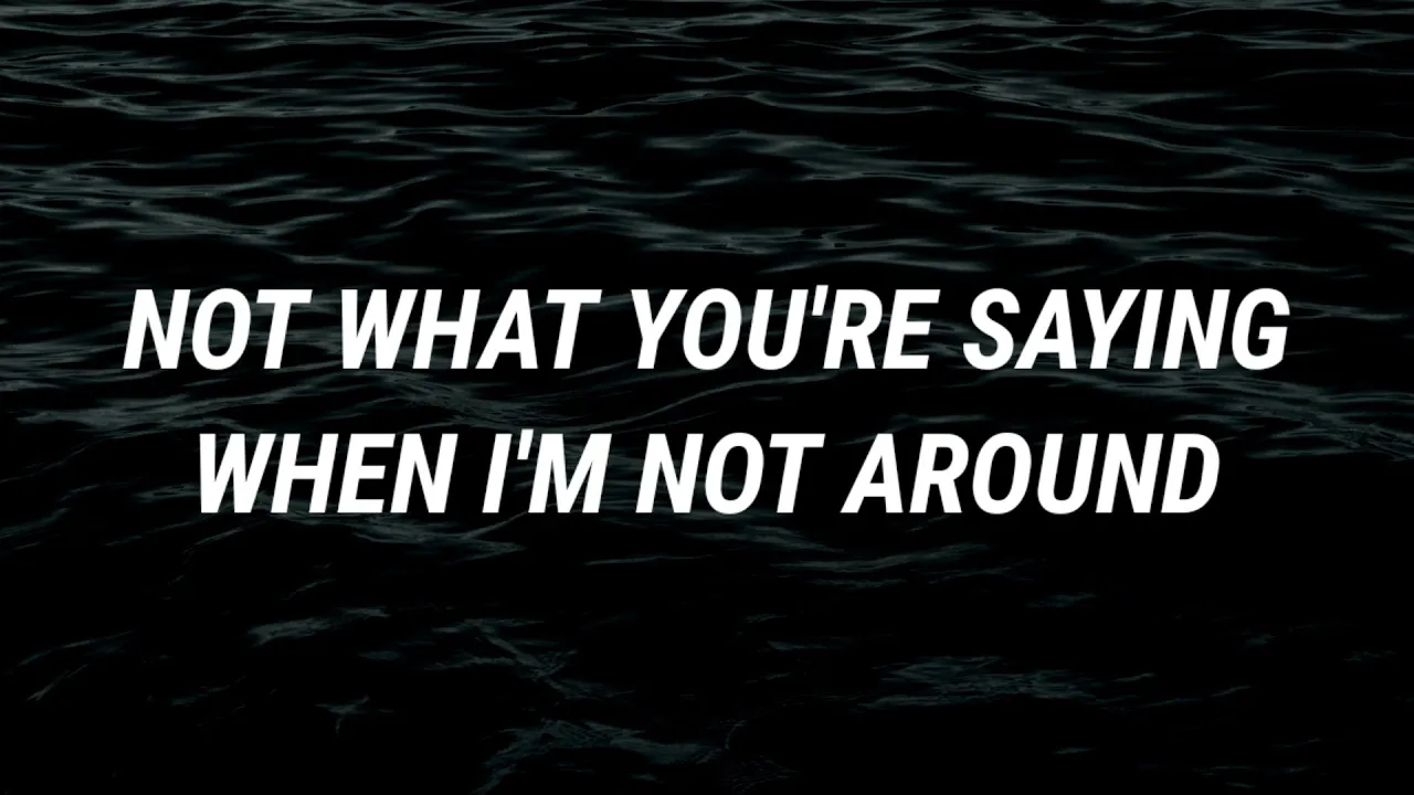 Jessie Murph - When I'm Not Around (Lyrics)
