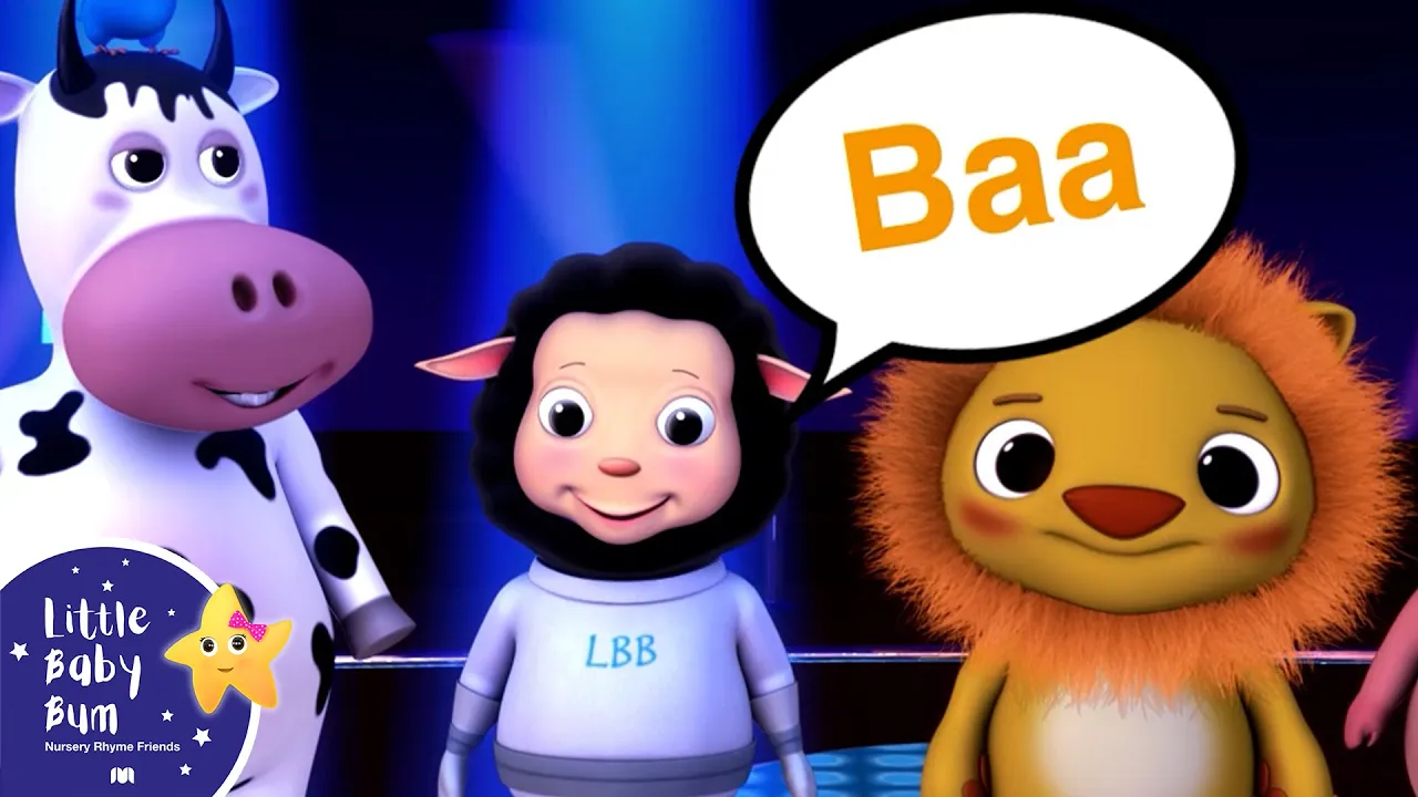 The Animal Sounds | Nursery Rhymes for Babies by LittleBabyBum - ABCs and 123s background