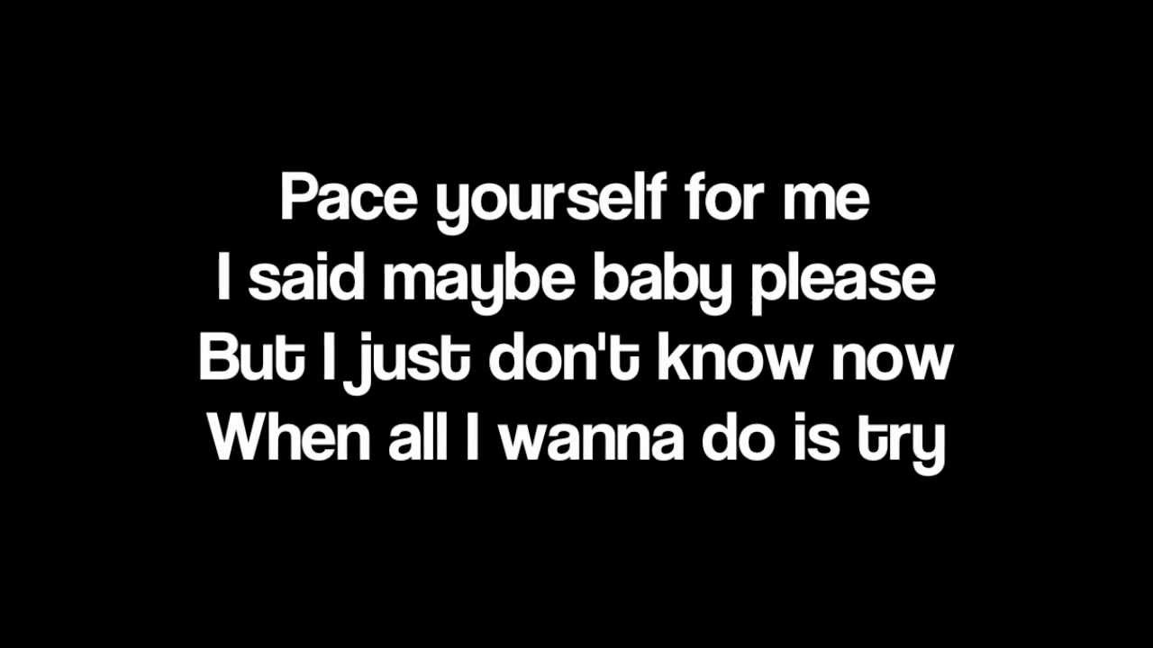 The Killers - Somebody Told Me LYRICS background