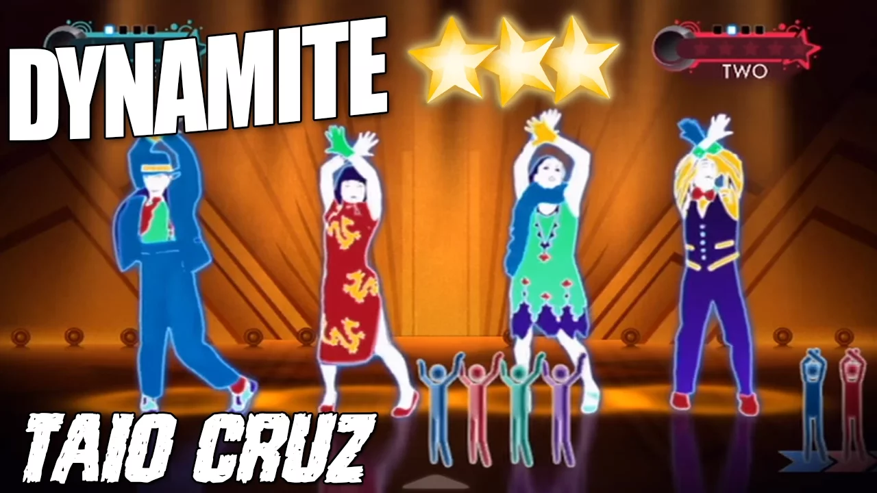 🌟 Dynamite - Taio Cruz - Just dance 3 🌟 background