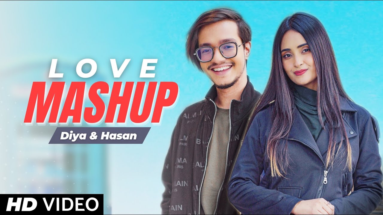 Love Mashup 2023 | Nishidin Protidin | Hasan S. Iqbal x Diya Jahan | Bangla Song | Valentine Special background