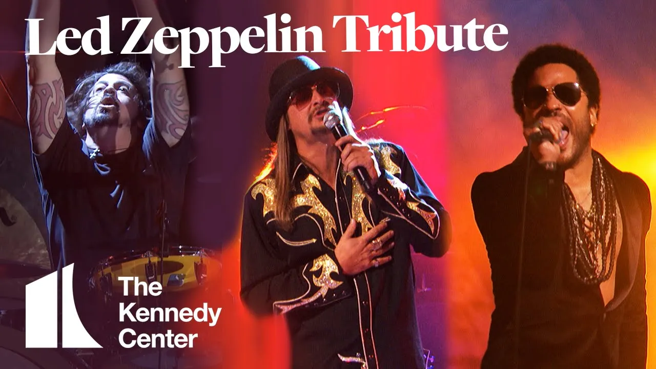 Led Zeppelin Tribute - Foo Fighters, Kid Rock, Lenny Kravitz - 2012 Kennedy Center Honors background