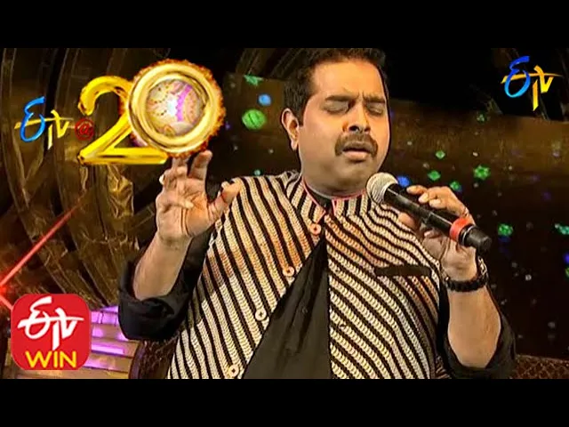 Shankar Mahadevan Performs Sri Vigneshwara Stuthi in ETV @ 20 Years Celebrations - 2nd August 2015 backdrop