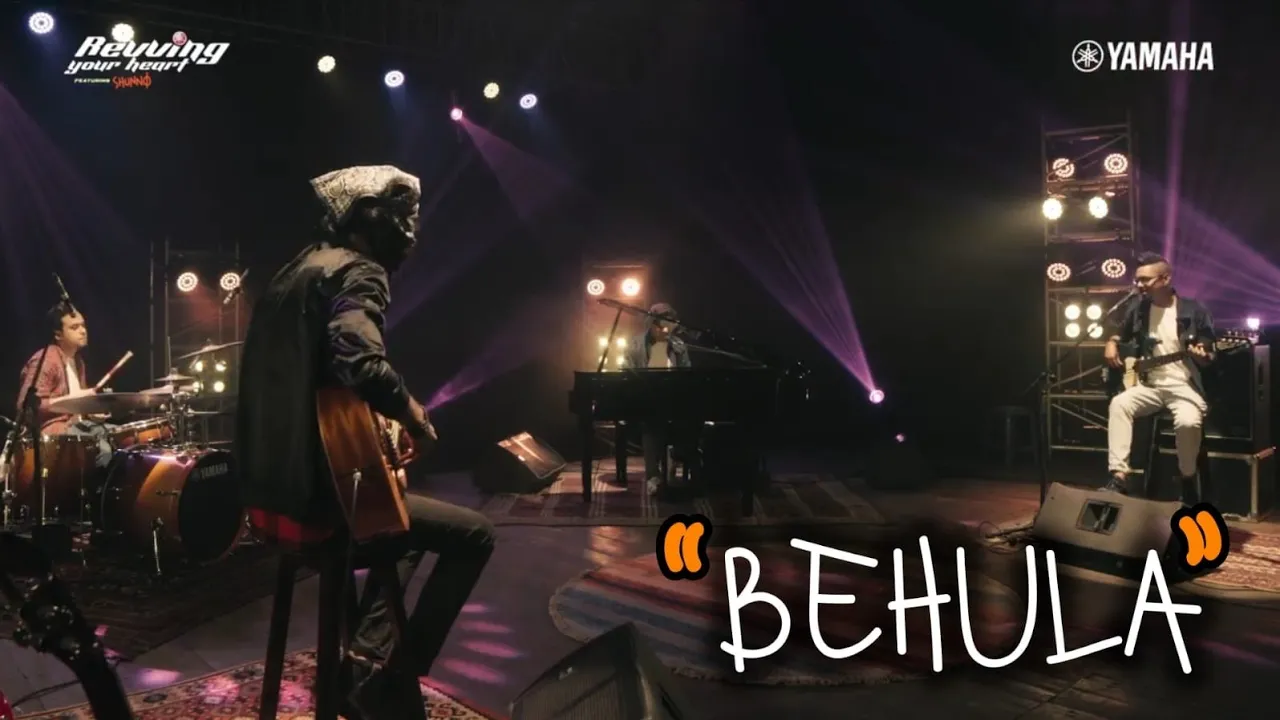 SHUNNO - BEHULA UNPLUGGED @ YAMAHA STUDIO background
