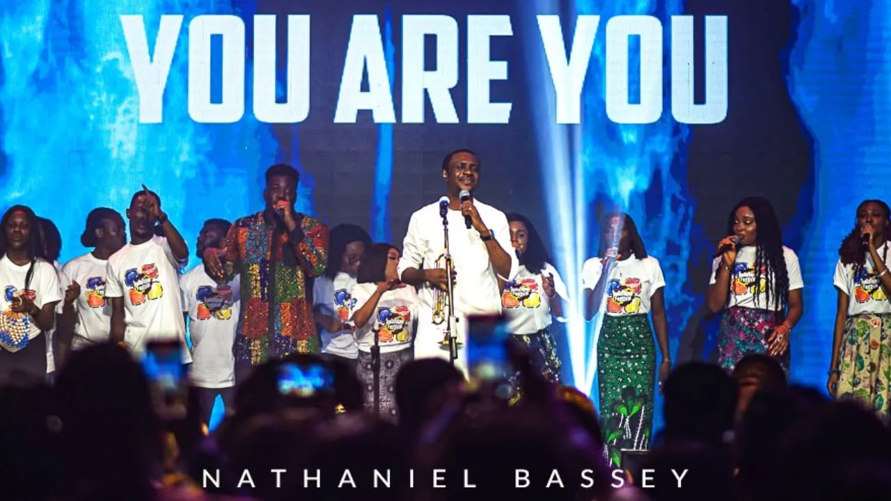 YOU ARE YOU | NATHANIEL BASSEY | #nathanielbassey #youareyou #hallelujahchallenge background