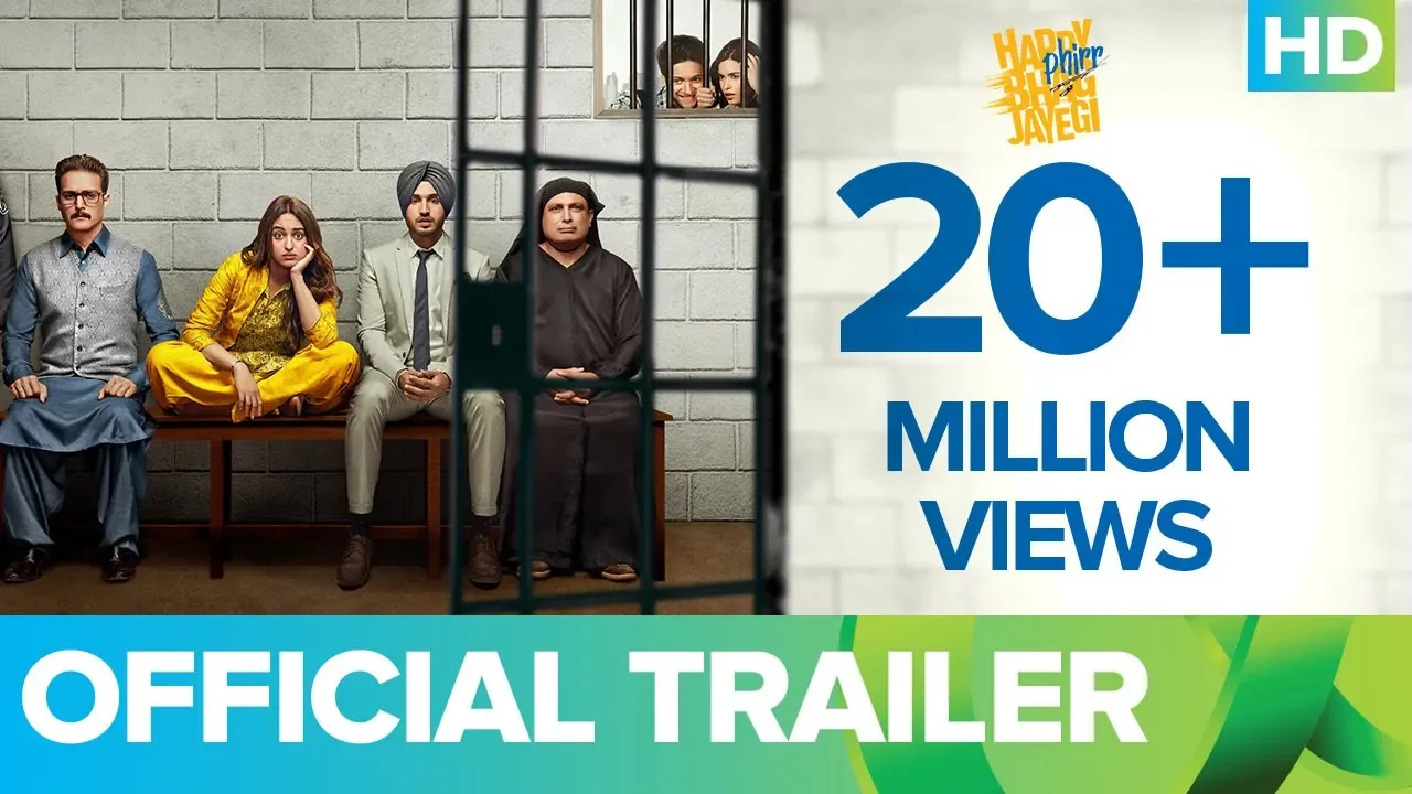 Happy Phirr Bhag Jayegi | Official Trailer | Sonakshi Sinha, Jimmy Shergill, Jassie Gill, Diana