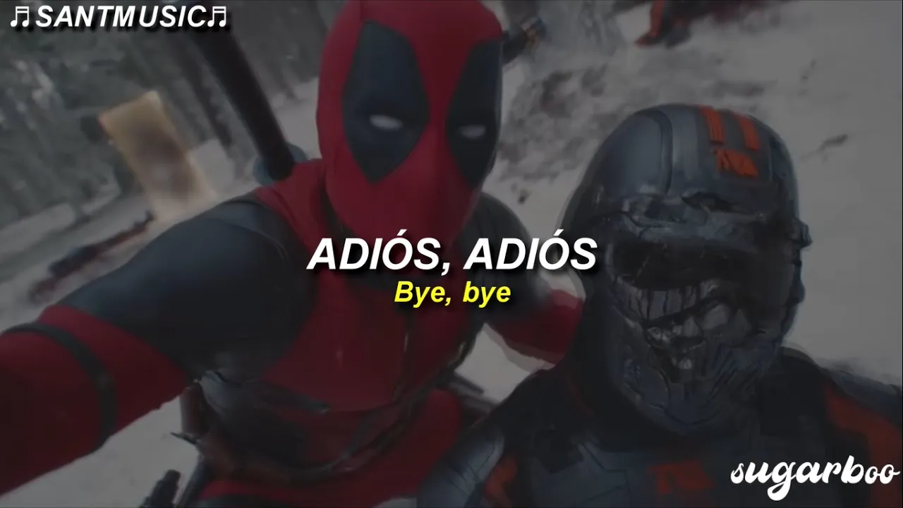 NSYNC - Bye Bye Bye (Deadpool 3) Sub Español + Lyrics | Canción del inicio de Deadpool y Wolverine background