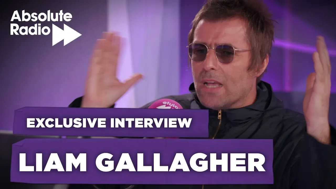 Liam Gallagher - 90s Fashion Advice & "So-Called Celebrities" background