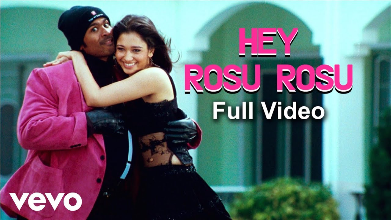 Padikkathavan - Hey Rosu Rosu Video | Dhanush | Manisarma backdrop