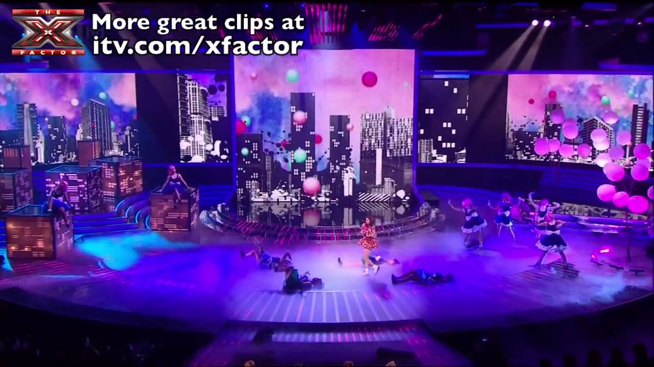 Cher Lloyd brings her swagger back - The X Factor 2011 Live Results Show 4 - itv.com/xfactor background