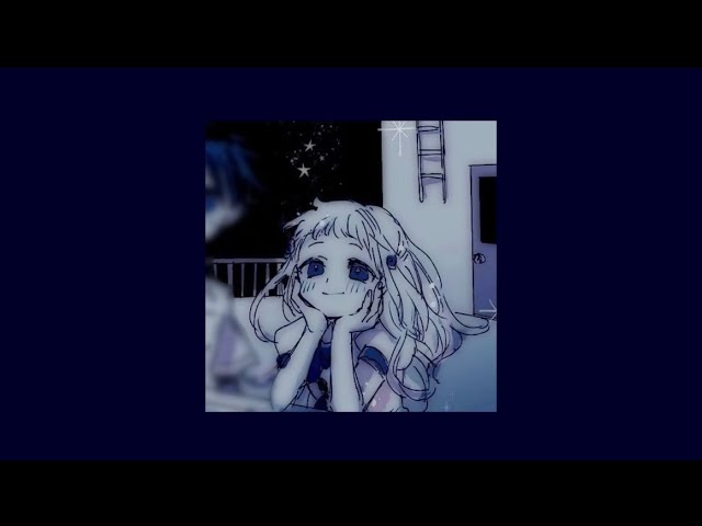 ˗ˏˋ Blue hair ´ˎ˗ ( sped-up) background