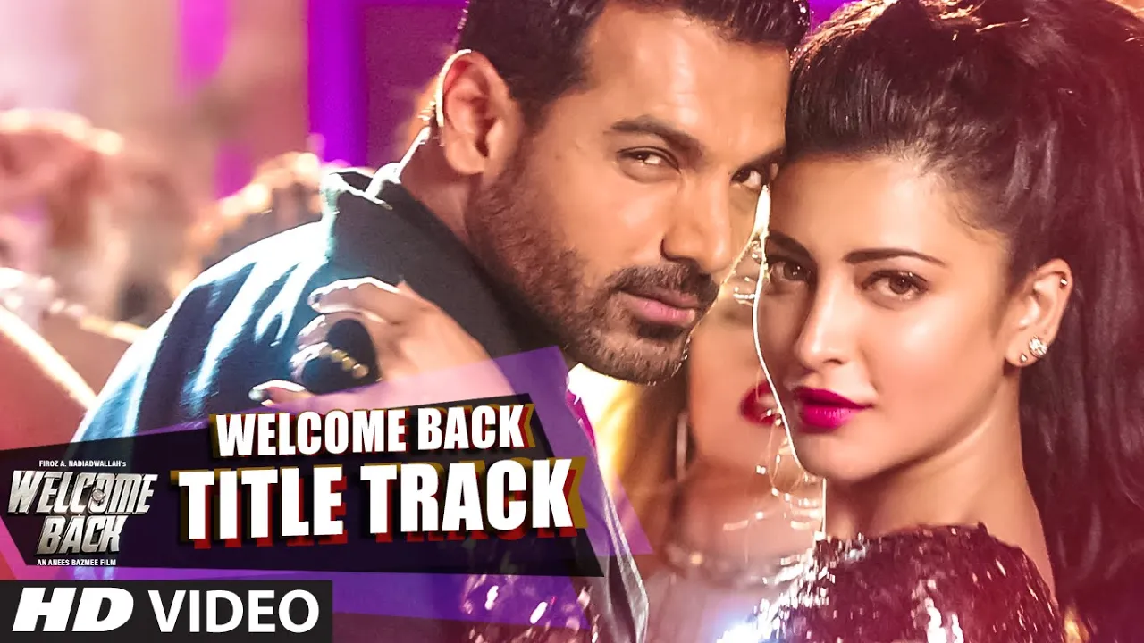 Welcome Back (Title Track) VIDEO Song - Mika Singh | John Abraham | Welcome Back | T-Series background