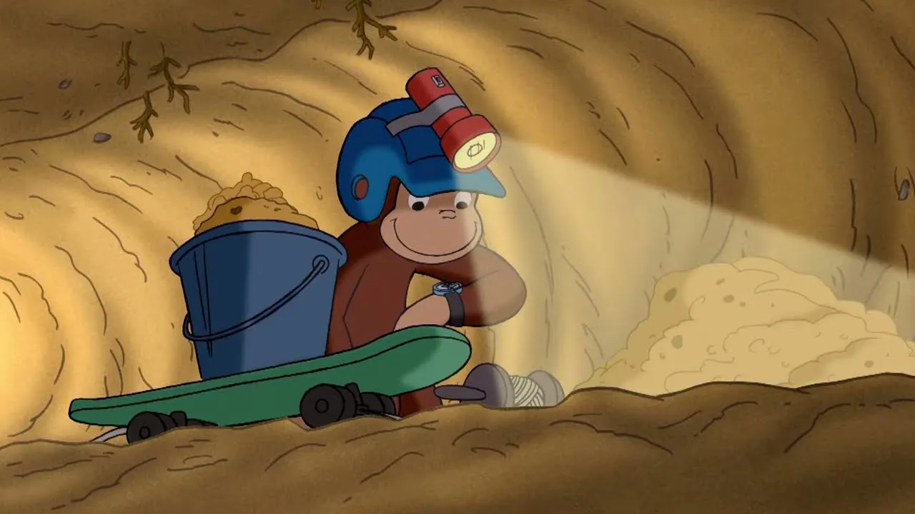 Exploring Tunnels | Curious George | Cartoons for Kids | WildBrain Kids (2021) | Watch on Movi47