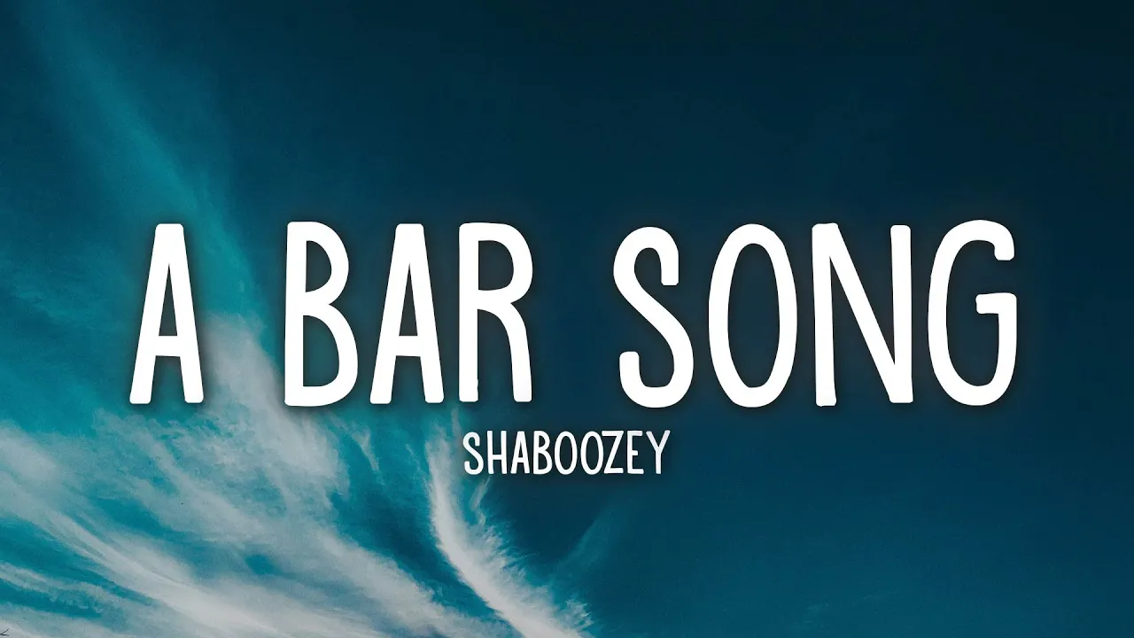 Shaboozey - A Bar Song (Tipsy) (Lyrics) background