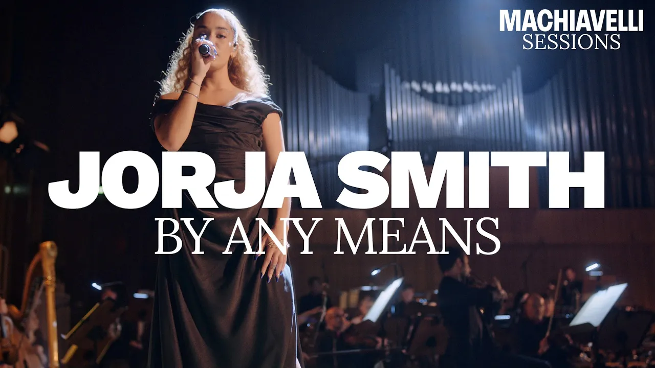 Jorja Smith - By Any Means ft. WDR Funkhausorchester | Machiavelli Sessions background