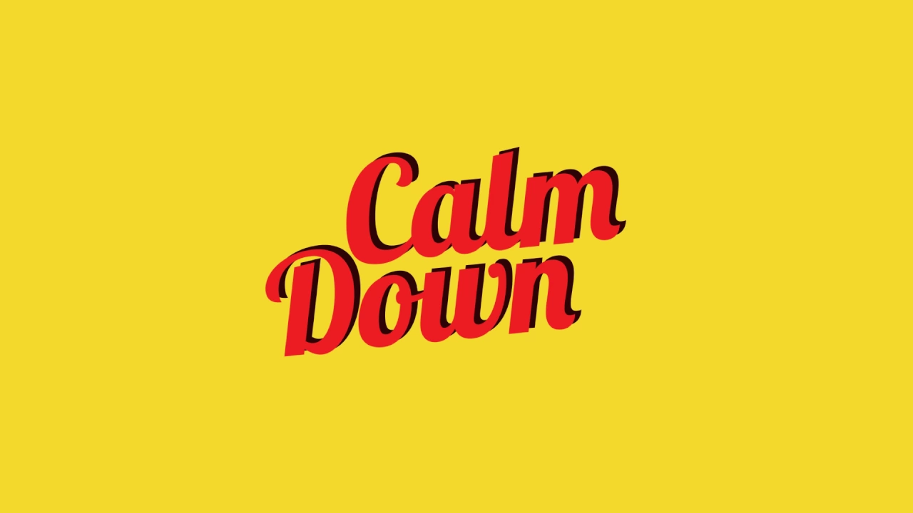 DJ SPINALL - Calm Down (Lyric Video) ft. Mr Eazi background