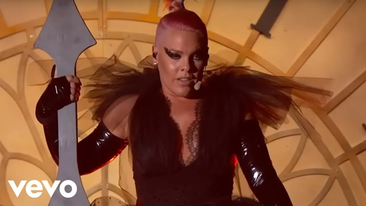 P!nk - Just Like Fire (2016 Billboard Music Awards Performance) background