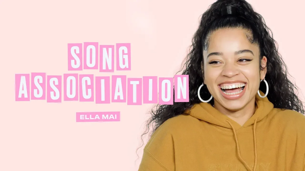 Ella Mai Sings Nicki Minaj, Adele, and Beyonce in a Game of Song Association | ELLE background