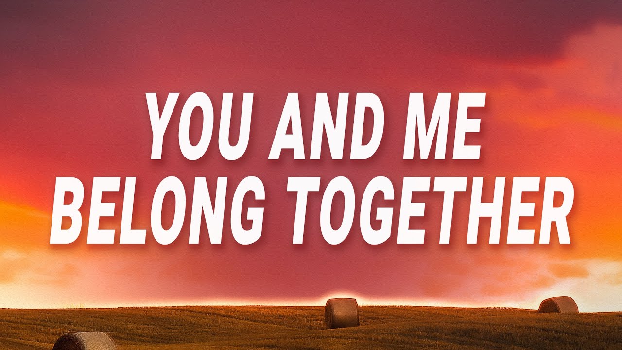 Mark Ambor - You and me belong together (Belong Together) (Lyrics) background