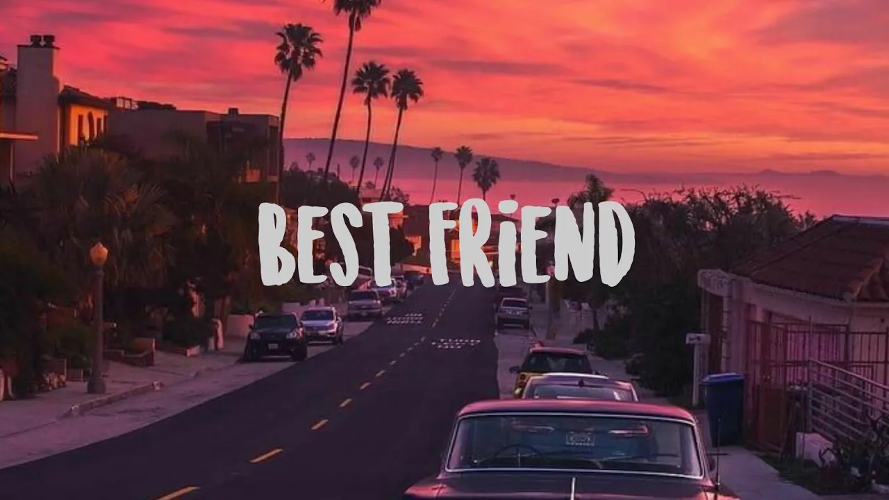 Best friend -Rex Orange County lyrics (slowed) background