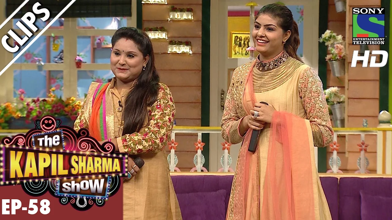 Noora sisters met Noori Sisters -The Kapil Sharma Show–6th Nov 2016 background
